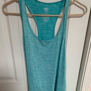 Athletic works teal active tank